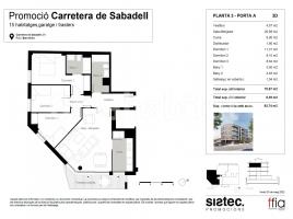Piso, 93 m², nuevo, Carretera de Sabadell, 51