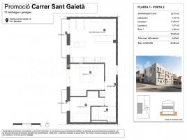 Nouvelle construction - Pis à, 62 m², nouveau, Calle de Sant Gaietà, 2