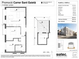 Nouvelle construction - Pis à, 104 m², nouveau, Calle de Sant Gaietà, 2