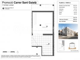 Nouvelle construction - Pis à, 107 m², nouveau, Calle de Sant Gaietà, 2