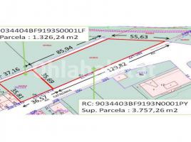 Sòl rústic, 3756 m², Avenida Catalunya