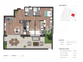 Obra nova - Pis a, 73.09 m², prop de bus i tren, nou
