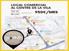 Lloguer local comercial, 177 m², Centre