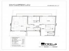 Obra nova - Pis a, 58 m², prop de bus i tren, Calle del Llobregat