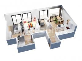 Pis, 62 m², seminou, Zona
