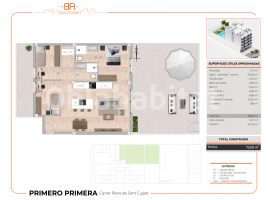 Piso, 85 m², cerca de bus y tren, Avenida Riera de Sant Cugat, 24