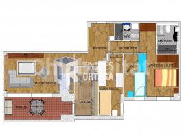 Piso, 95 m², cerca de bus y tren, seminuevo