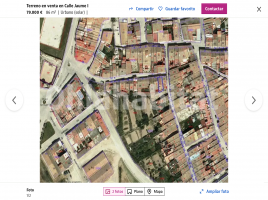 Sòl urbà, 86 m², Plaza Sant Jaume