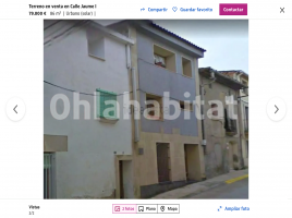 Sòl urbà, 86 m², Plaza Sant Jaume