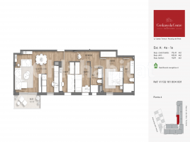 Pis, 75 m², près de bus et de train, nouveau, Calle de Santa Teresa, 16